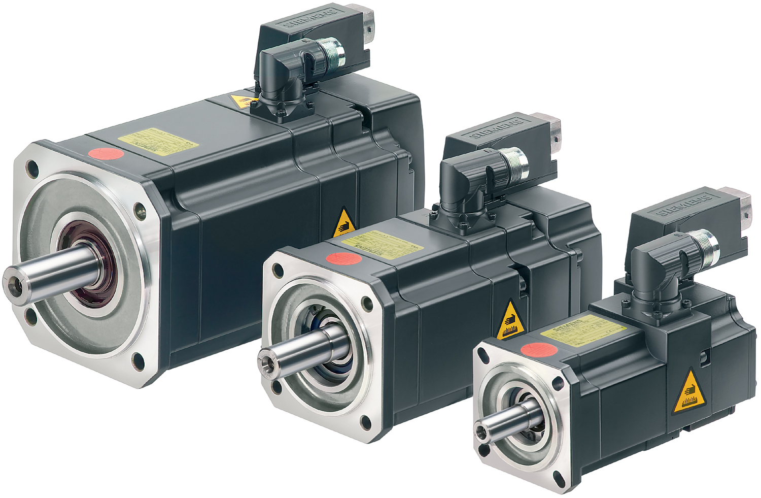 3 Siemens servo motors